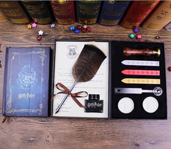 Harry Potter Feather Pen Set 5 RegisBox -
