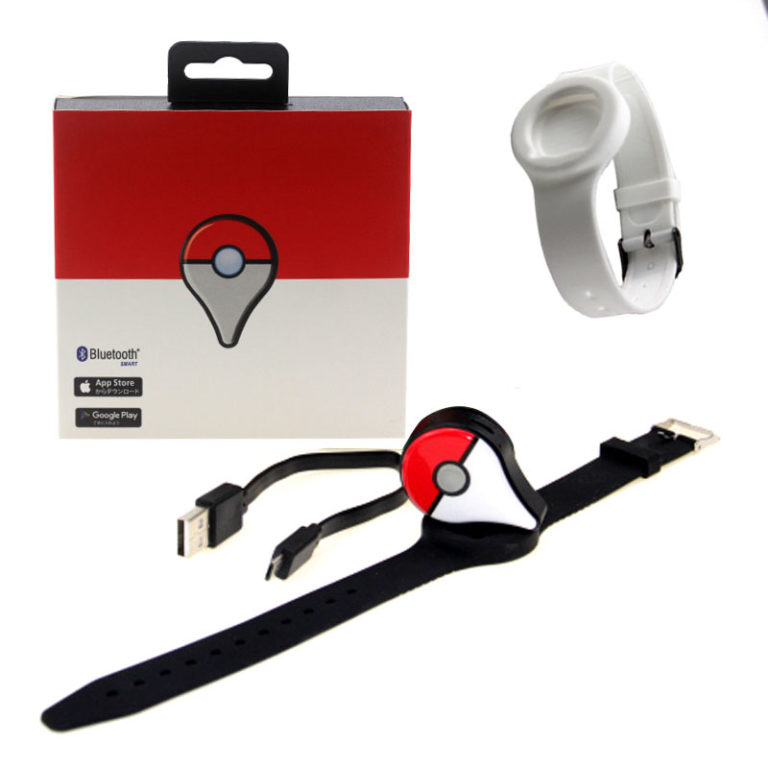 Rechargeable Pokemon GO Plus Bluetooth Wristband Pokemon Go Auto Catch
