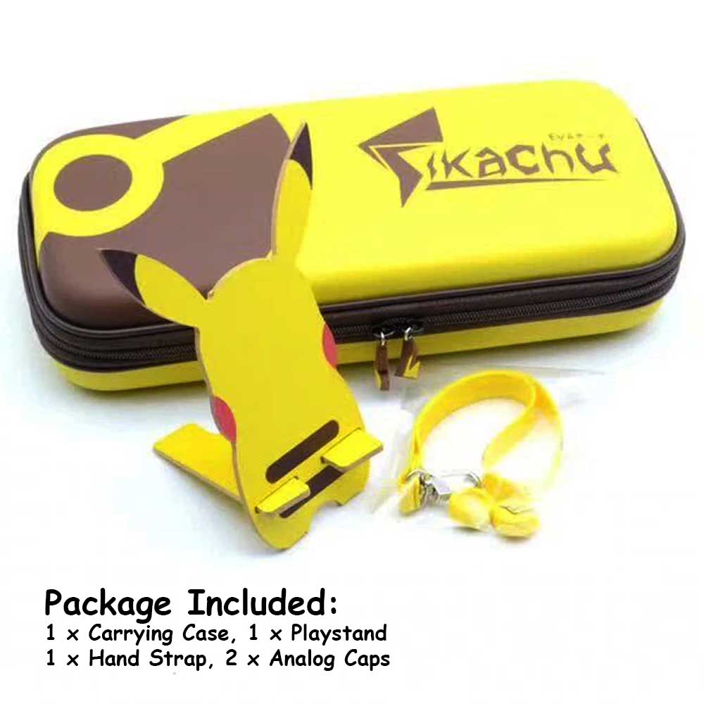 switch lite pikachu case