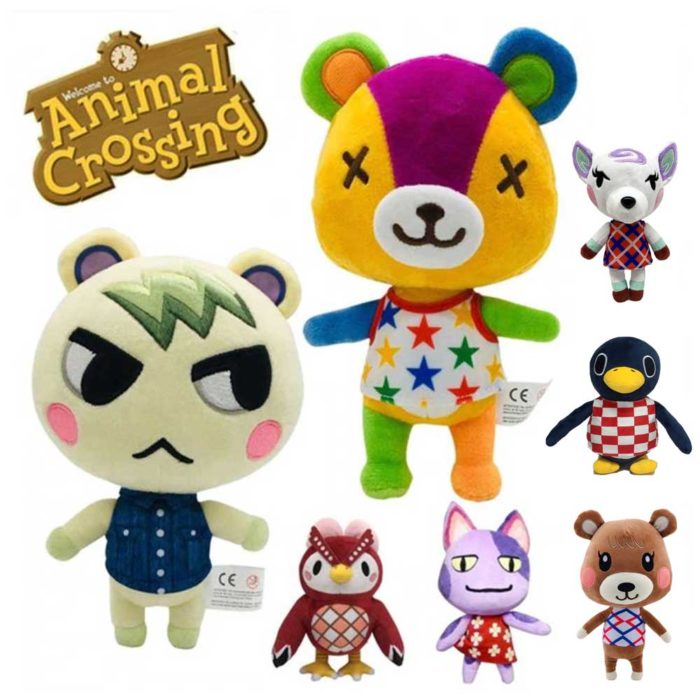 animal crossing stuffed bears