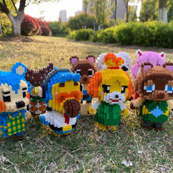 ACNH Building Blocks DIY Miniature Cute ACNH Toys Pixel Art RegisBox