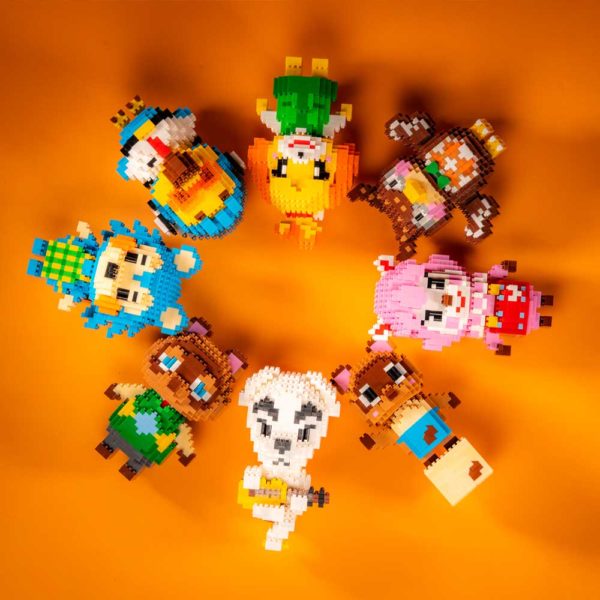 ACNH Building Blocks DIY Miniature Cute ACNH Toys Pixel Art RegisBox