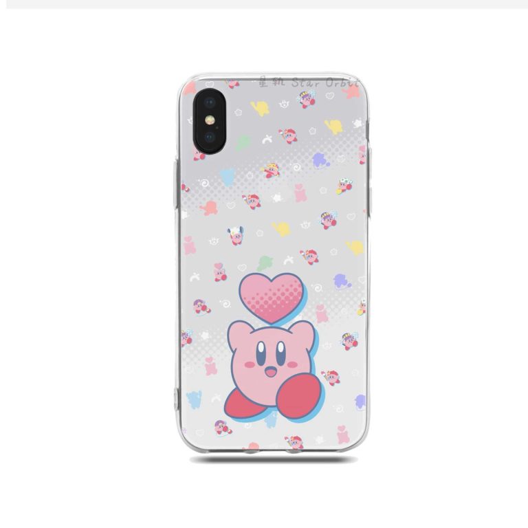 Kirby Phone Case Transparent Kirby iPhone Case Kirby Gifts - RegisBox