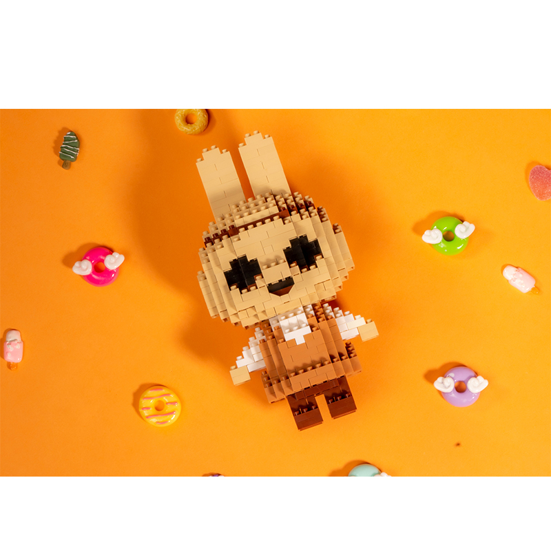 Animal Crossing Building Blocks DIY Miniature Cute ACNH Toys Pixel Art - Coco