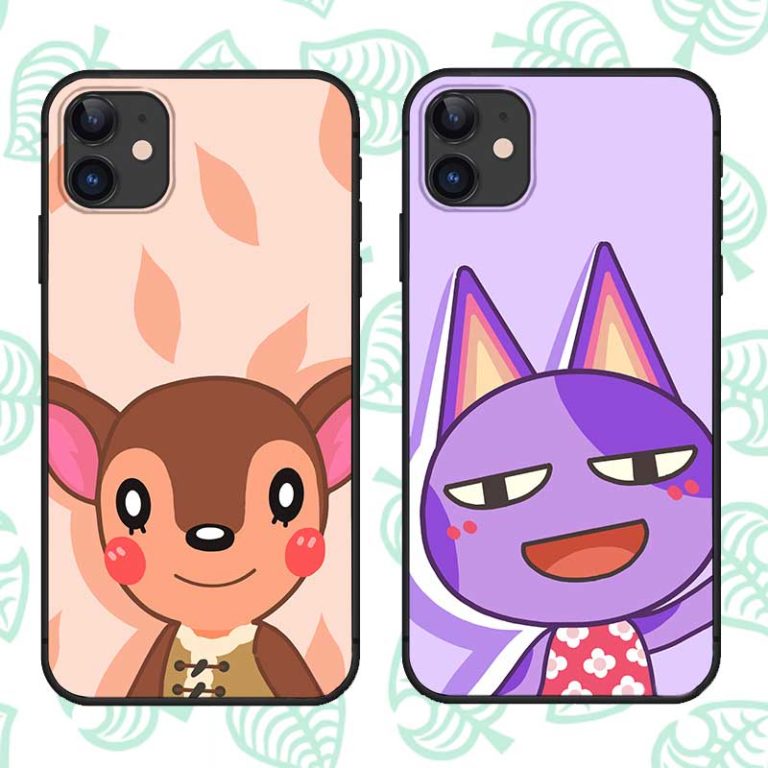 RegisBox Animal Crossing Phone Case Cute ACNH iPhone Case RegisBox