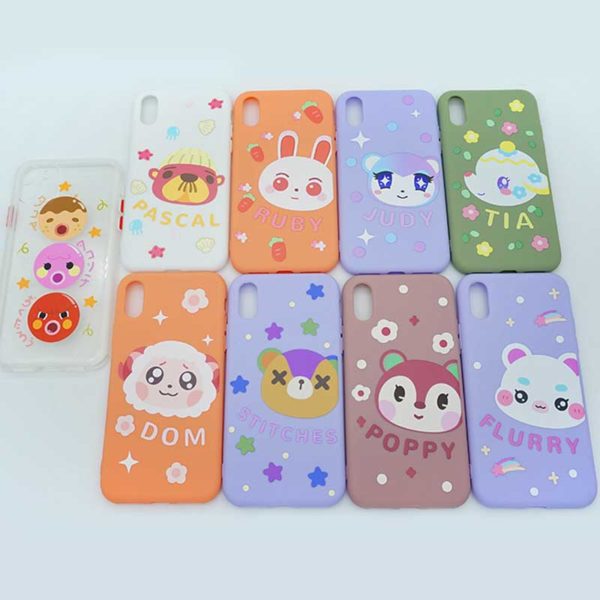 ACNH IPhone Case Samsung Case Cute Animal Villager Case Cover RegisBox