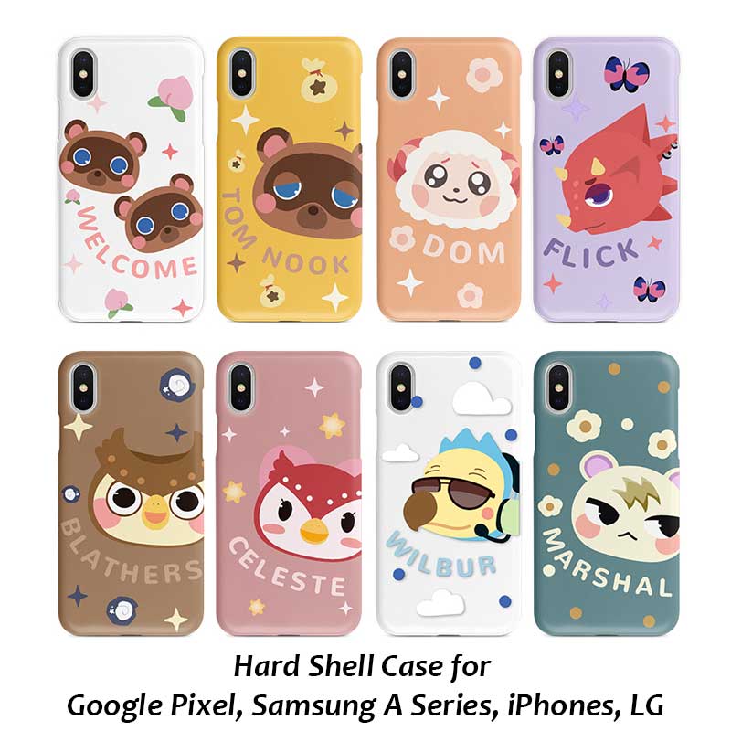 Animal Crossing Phone Case Hard Shell ACNH Google Pixel Case - RegisBox