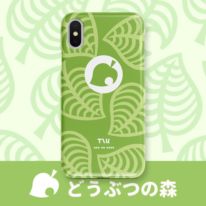 Animal Crossing Nook Phone Case ACNH Leaf Nook Inc. IPhone Case RegisBox