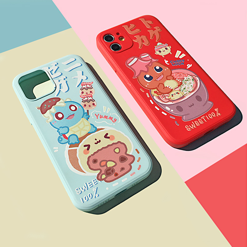 Pastel Color Pokemon Iphone Case Kawaii Pokemon Art Gift For Pokemon Lovers Iphone 12 11 Pro Max Xs Xr Regisbox