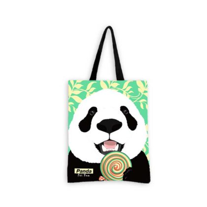 Panda Tote Bag Cute Panda Gift Panda Art Panda Lover Gifts Cute Animal 