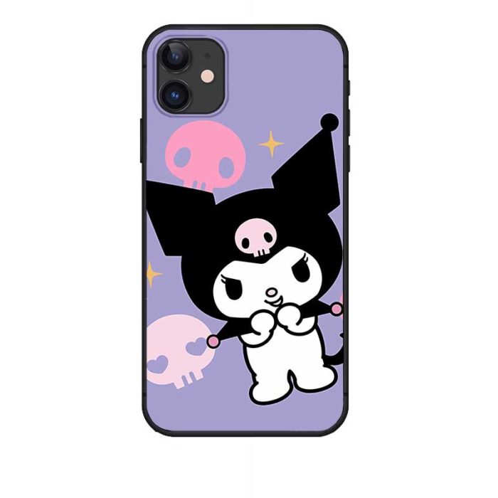 Cute Kuromi Phone Case Samsung Galaxy S21 Note 20 Kuromi iPhone 12 Case ...