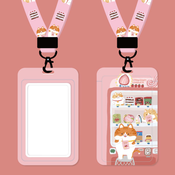 Cute Lanyard With ID Holder Kawaii Lanyard Keychain Cute Phone Strap ...