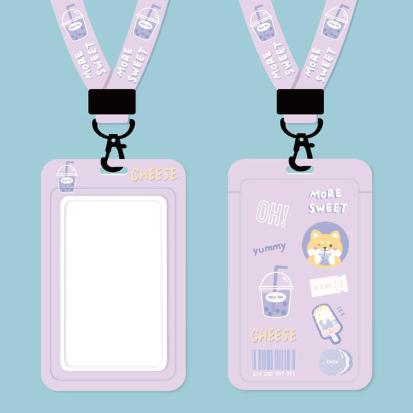 Cute Lanyard With ID Holder Kawaii Lanyard Keychain Cute Phone Strap ...