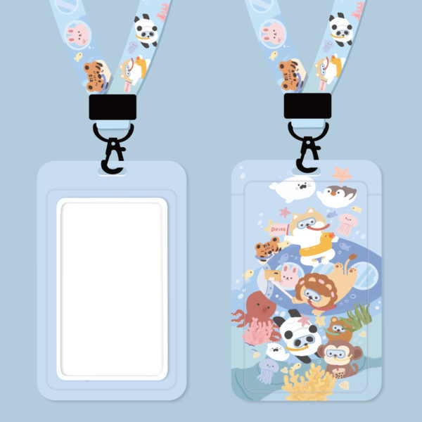 Cute Lanyard With ID Holder Kawaii Lanyard Keychain Cute Phone Strap ...