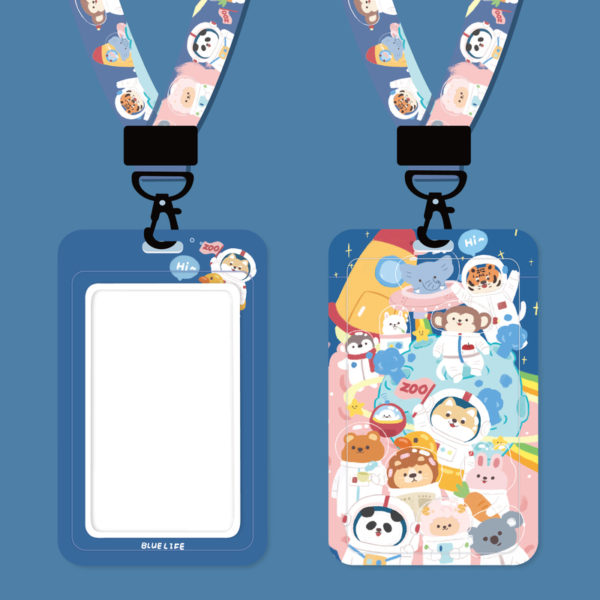 Cute Lanyard With ID Holder Kawaii Lanyard Keychain Cute Phone Strap ...