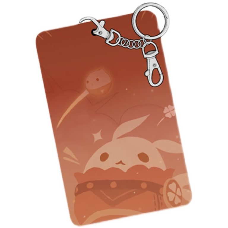 Genshin Impact Badge Holder Genshin Student ID Holders Keychain Genshin