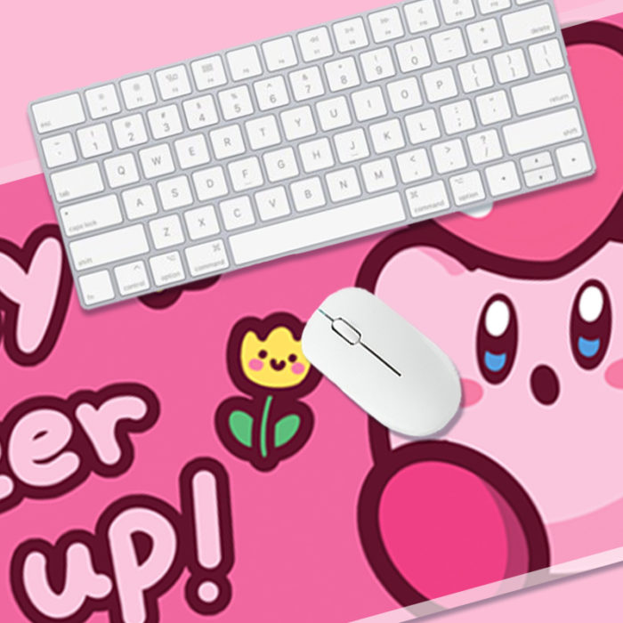 Large Kirby Mouse Pad Kirby Gaming Mouse Mat Keyboard Mat Kirby Desk