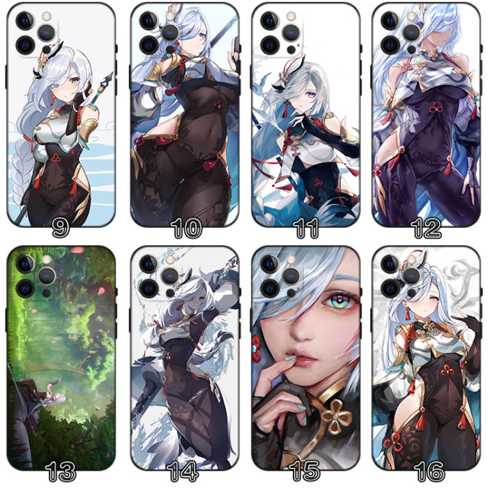 Shenhe Genshin Impact IPhone 13 Pro Max Case Genshin Shenhe Phone Case ...