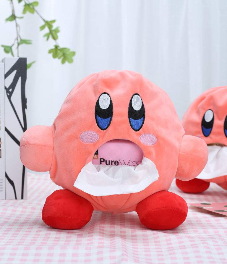 Kirby Plush Roll Paper Holder Suction