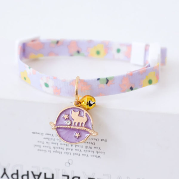Cute Cat Collars Pastel Pet Collars Kawaii Aesthetic Pet Accessories