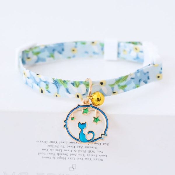 Cute Cat Collars Pastel Pet Collars Kawaii Aesthetic Pet Accessories