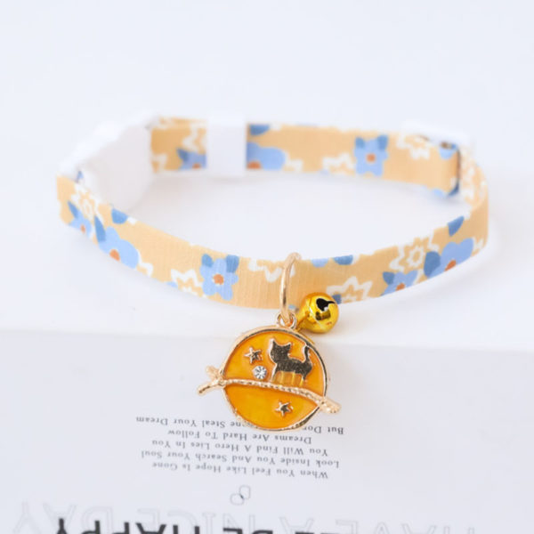 Cute Cat Collars Pastel Pet Collars Kawaii Aesthetic Pet Accessories
