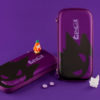 Gengar Pokemon Switch OLED Case Gengar Carrying Case for Switch Purple