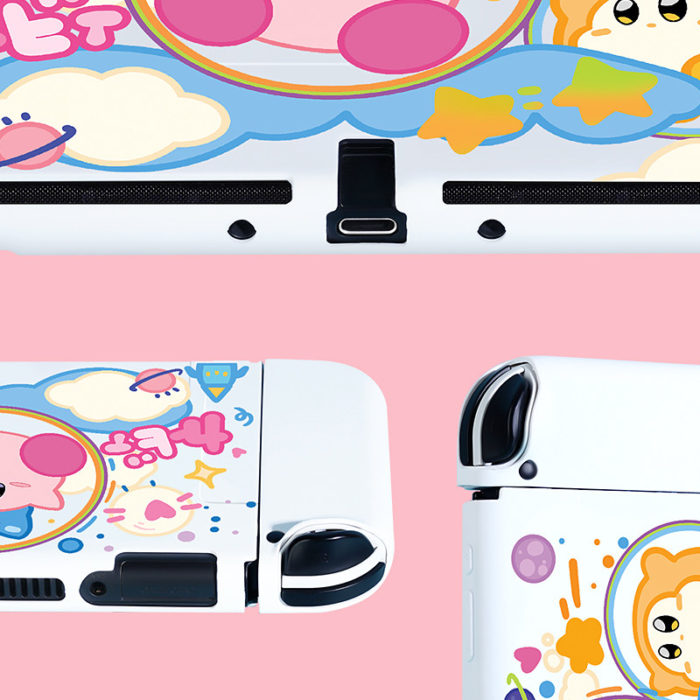 Cute Kirby Switch OLED Cover Case Soft Switch Cases - RegisBox