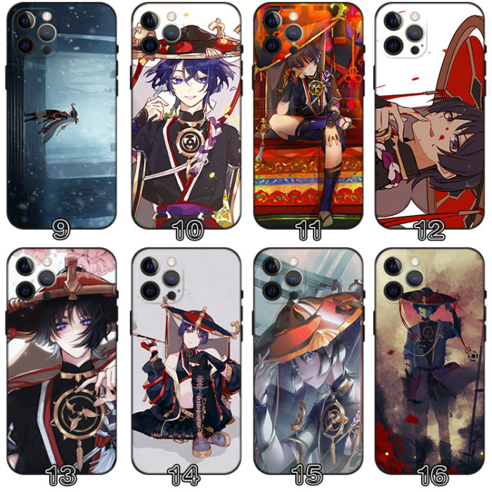 Scaramouche Genshin Impact Phone Case Genshin Fatui Harbingers 