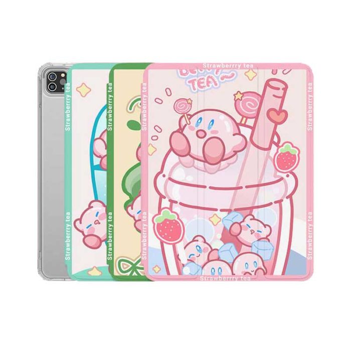 Kirby Switch Storage Case Cute Kirby Doodle Switch OLED Carrying Case