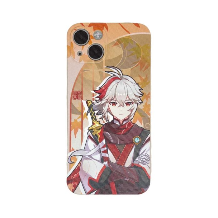 Cool Kazuha Phone Case Genshin Impact IPhone Case Kazuha Main Gifts ...