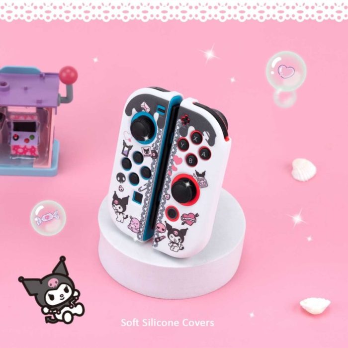 Cute Switch Covers Kawaii White Cute Switch Case - RegisBox