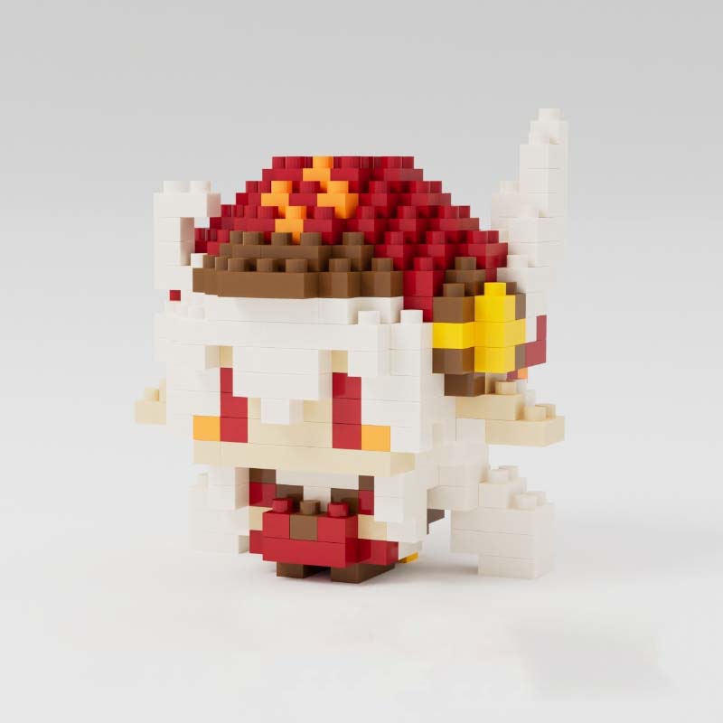 Chibi Genshin Impact Figure DIY Building Blocks Genshin Impact Desk Decor - Klee