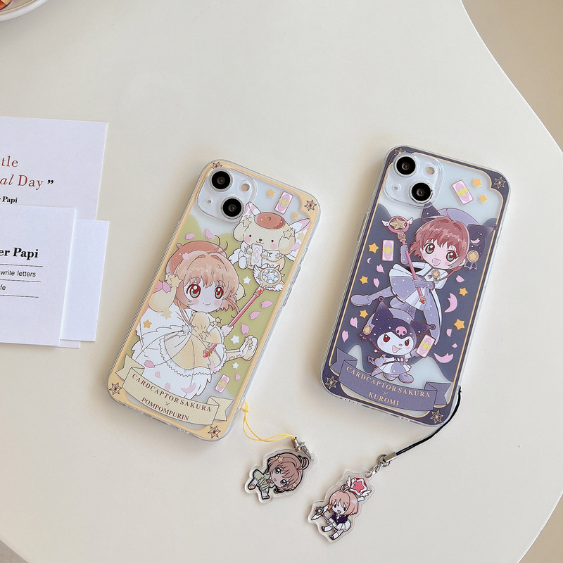 Cardcaptor Sakura X Sanrio Phone Cases Kawaii Aesthetic IPhone Case -  RegisBox