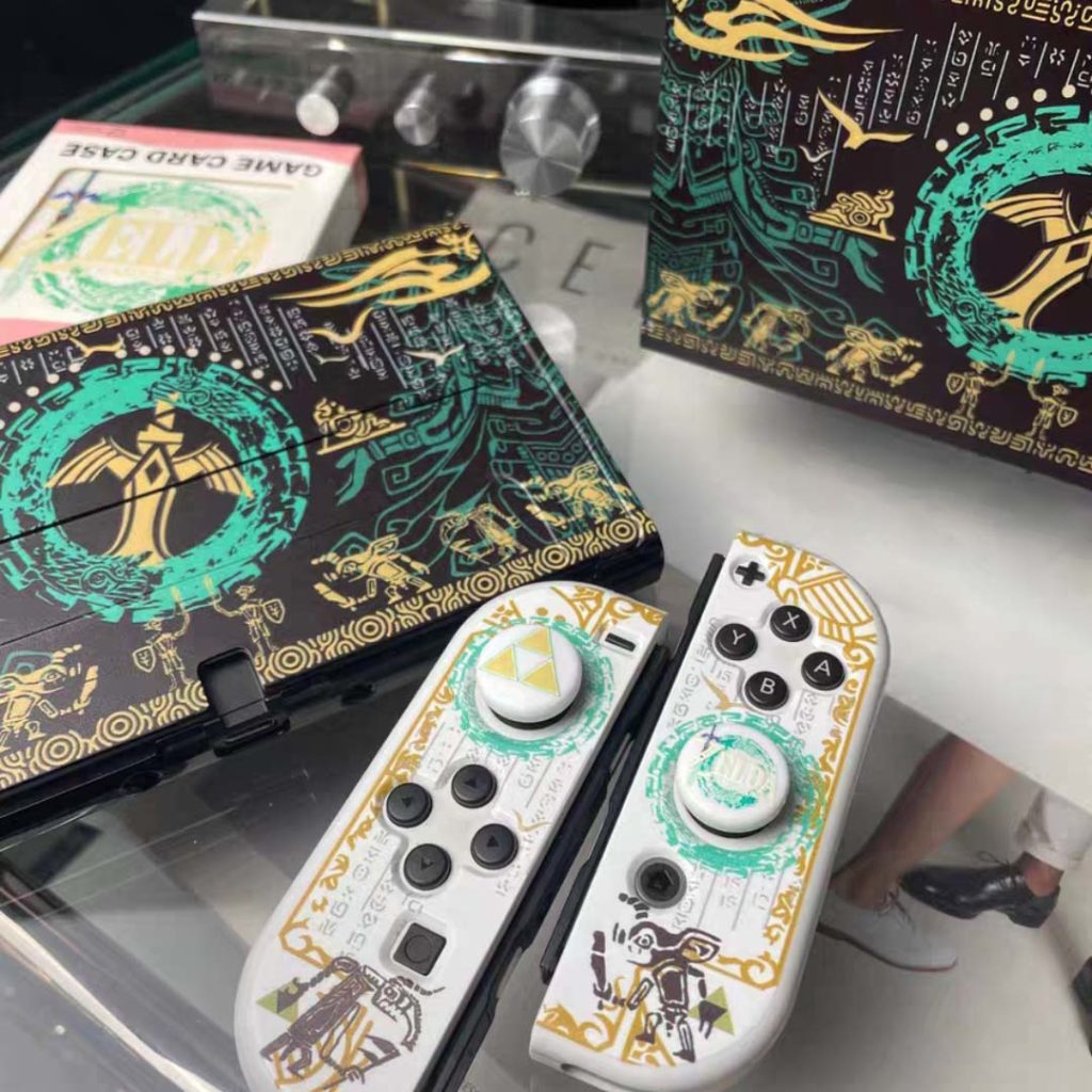 Zelda Joystick Caps Tears Of The Kingdom Switch OLED Thumb Grips RegisBox