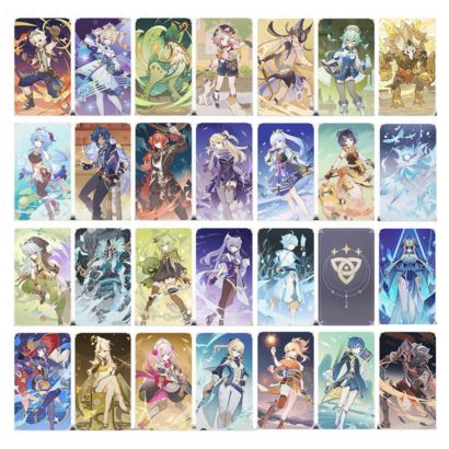 Genshin Impact Genius Invokation Playing Cards Genshin TCG Cards Dice ...