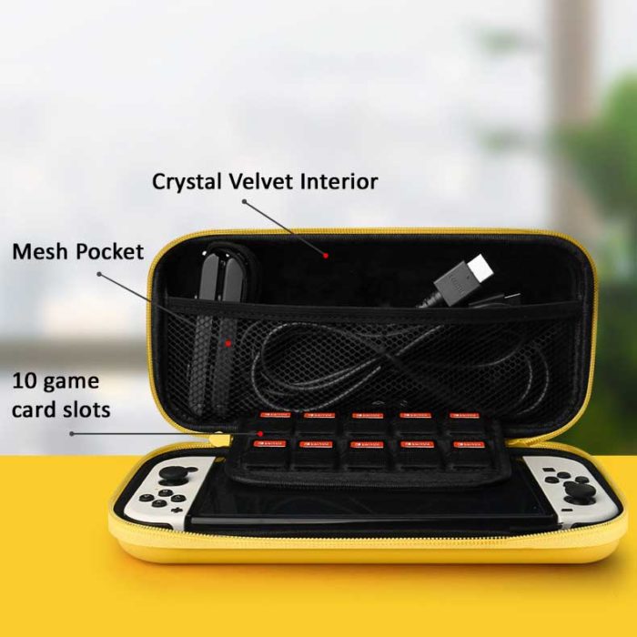 Cute Switch Travel Case Switch OLED Carrying Case RegisBox