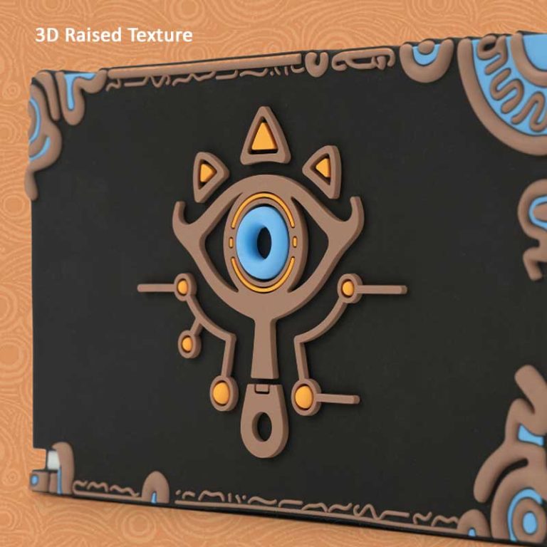 Sheikah Slate Switch OLED Charging Dock Cover 3D Raised Texture Case ...