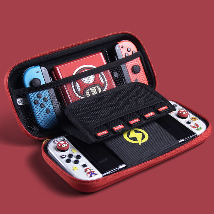 Super Mario Switch Case 35th Mario Anniversary Design Mario Switch OLED ...