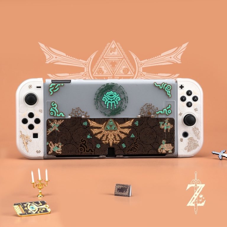 Zelda Tears Of The Kingdom Switch OLED Case TOTK Zelda Switch Shell Cover Case RegisBox