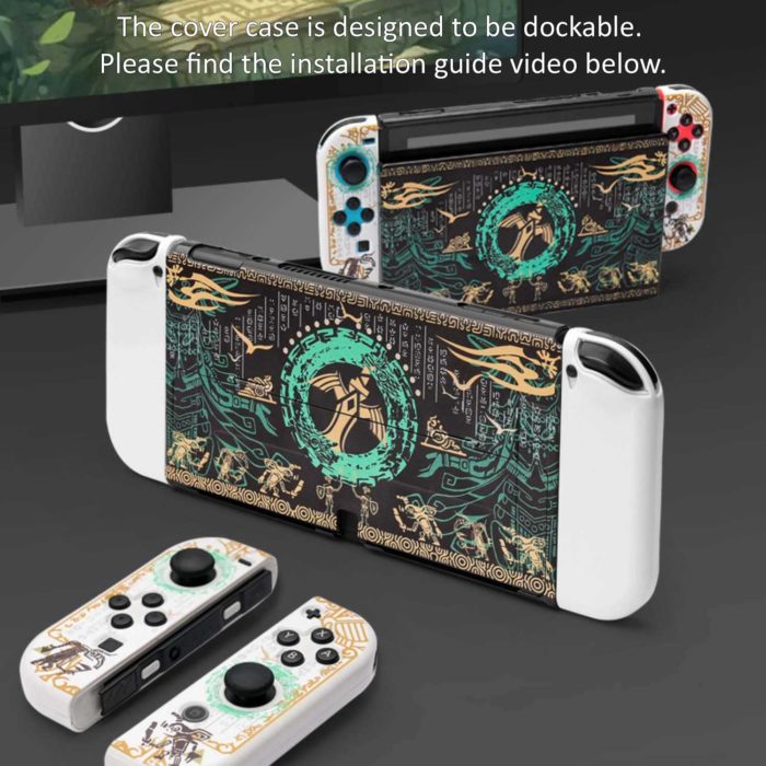 Tears Of The Kingdom Switch Case Legend Of Zelda TOTK Switch OLED Cover ...