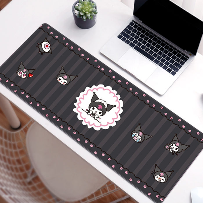 Kuromi Gaming Mouse Pad Cute Kuromi Keyboard Desk Mat Kuromi Room Decor Regisbox 8560