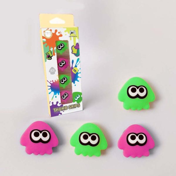 Splatoon Switch Pro Controller Thumb Grips Splatoon 3 PS4 PS5 Joystick ...