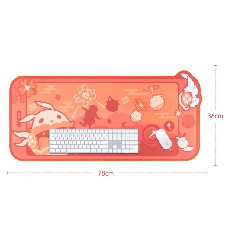 Klee Desk Mat Cute Genshin Impact Mouse Pad Jumpy Dumpty Genshin Klee