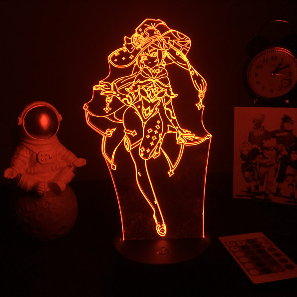 Mona Gesnhin Impact Night Light Genshin LED Desktop Lamp - RegisBox