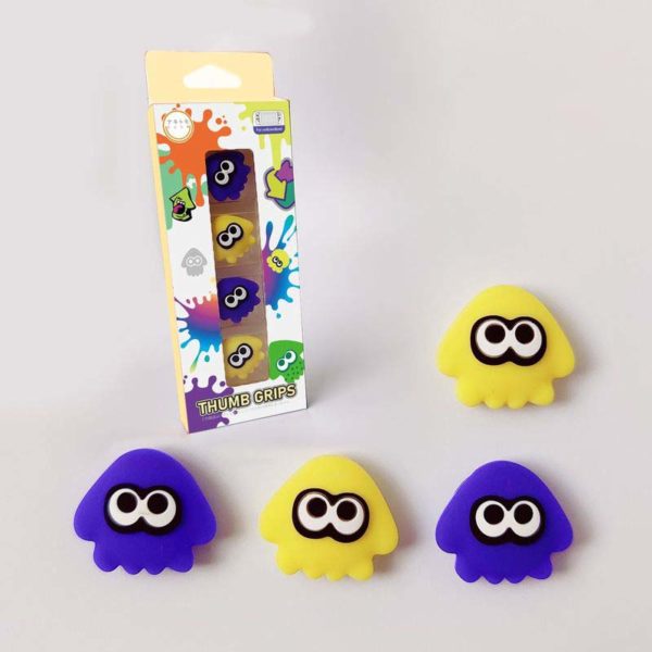 Splatoon Switch Thumb Grips Splatoon 3 Joystick Caps Squid Joystick Cap ...