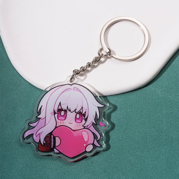 Cute Honkai Star Rail Keychains Kawaii Star Rail Phone Charm - RegisBox