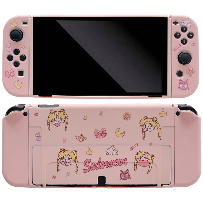 Cute Switch OLED Case Kawaii Usagi Tsukino Cute Switch Case - RegisBox
