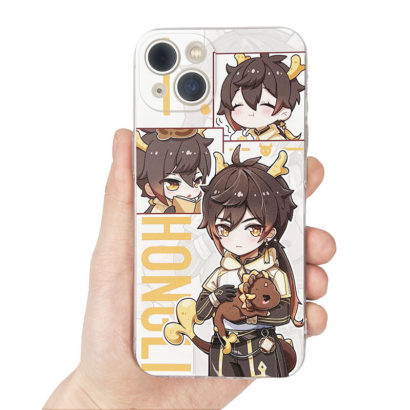 Cute Genshin Impact Phone Case Animal Ears Genshin Impact Fanart Cat ...