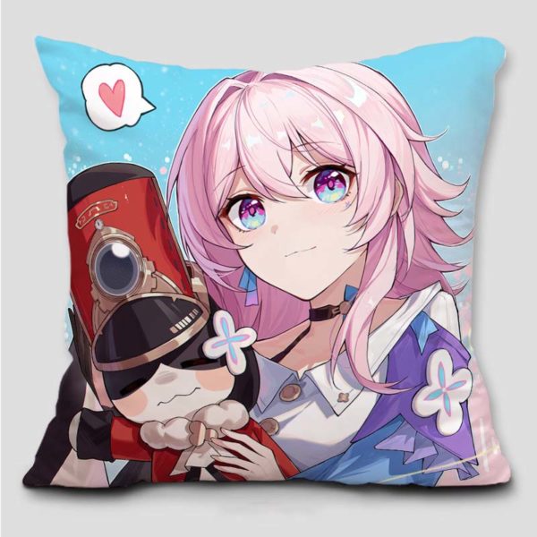 Honkai Star Rail Pillow Cover Cute Star Rail Cushion Case - RegisBox